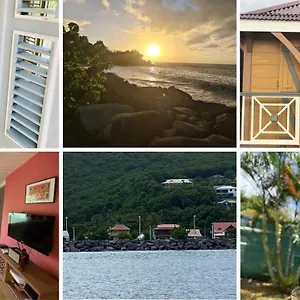 Habitation Baliache - Maison Créole Avec Jardin Privatif, à 200m Hébergement de vacances